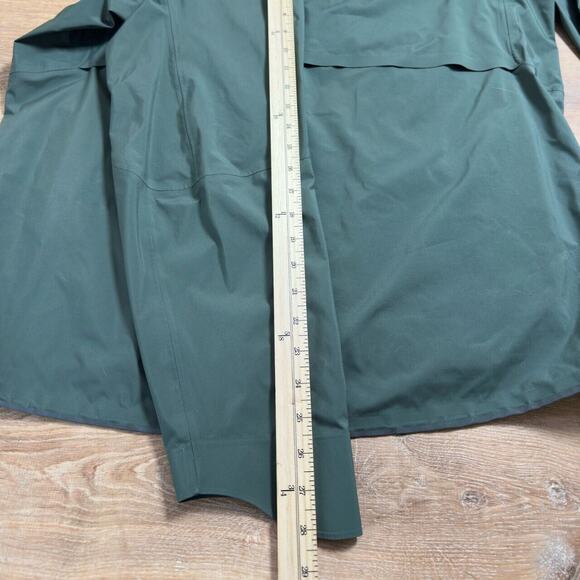 Lululemon Men’s Waterproof Full-Zip Rain Jacket Green XL - Picture 14 of 14